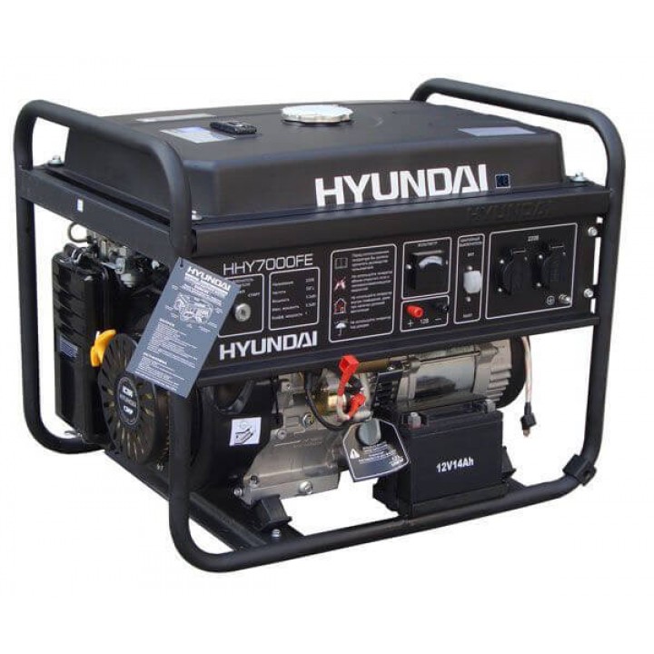 Генератор бензиновый Hyundai HHY 7000FE